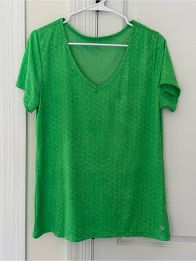 Zelos Green Athletic Shirt size Large